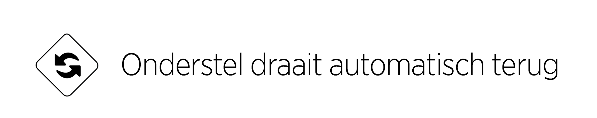 Draaibaar onderstel